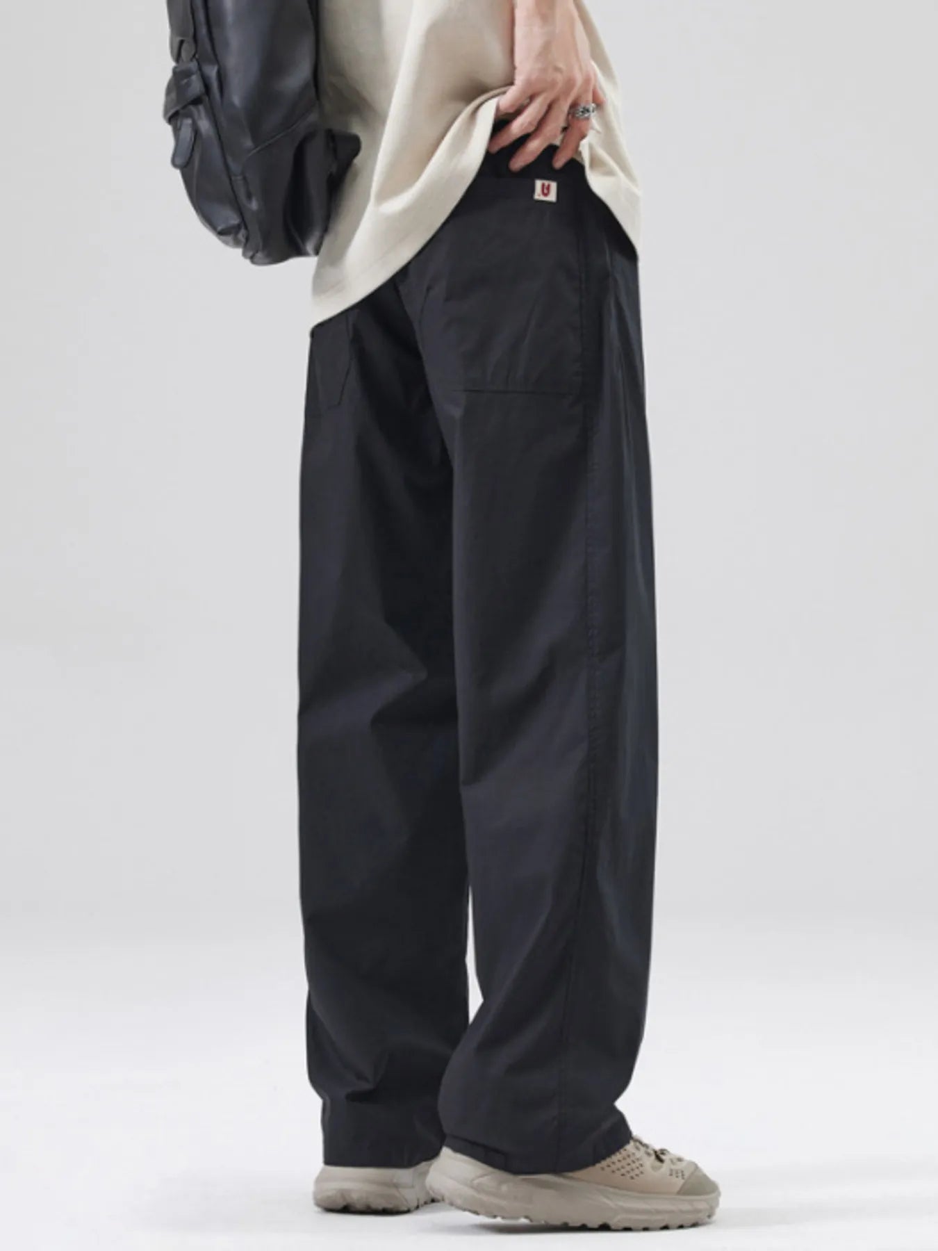 Men's Full Size Loose Fit Casual Pants Plus Size