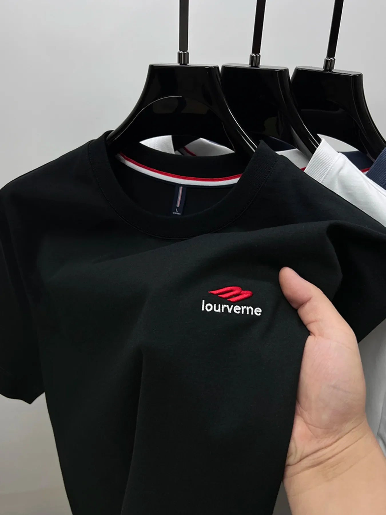 Men's Plus Size Round Neck Short Sleeve T-Shirt