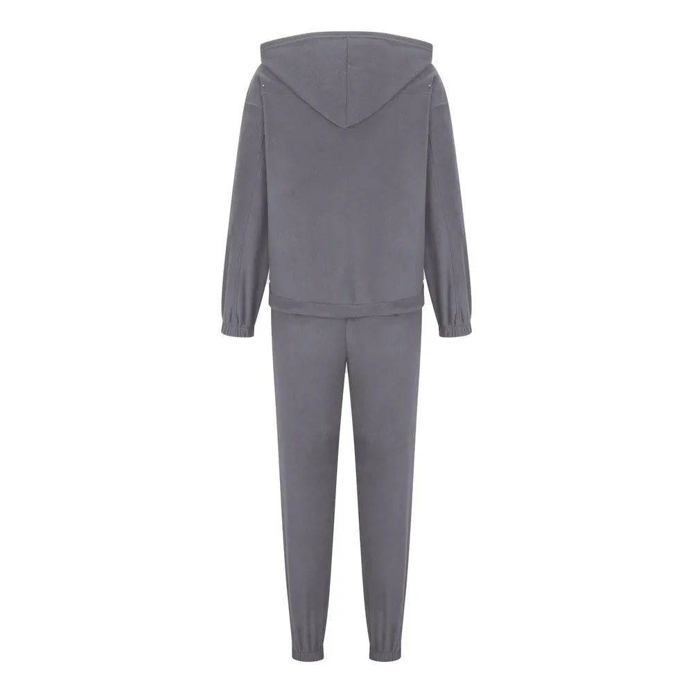Zip Up Long Sleeve Hoodie and Joggers Set