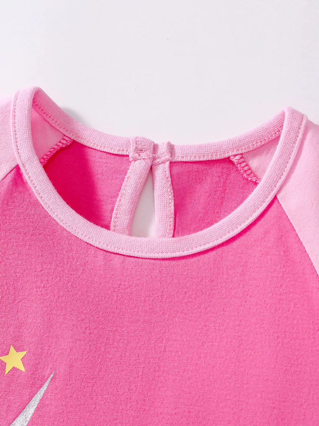 Children's Unicorn Graphic Short Sleeve Dress