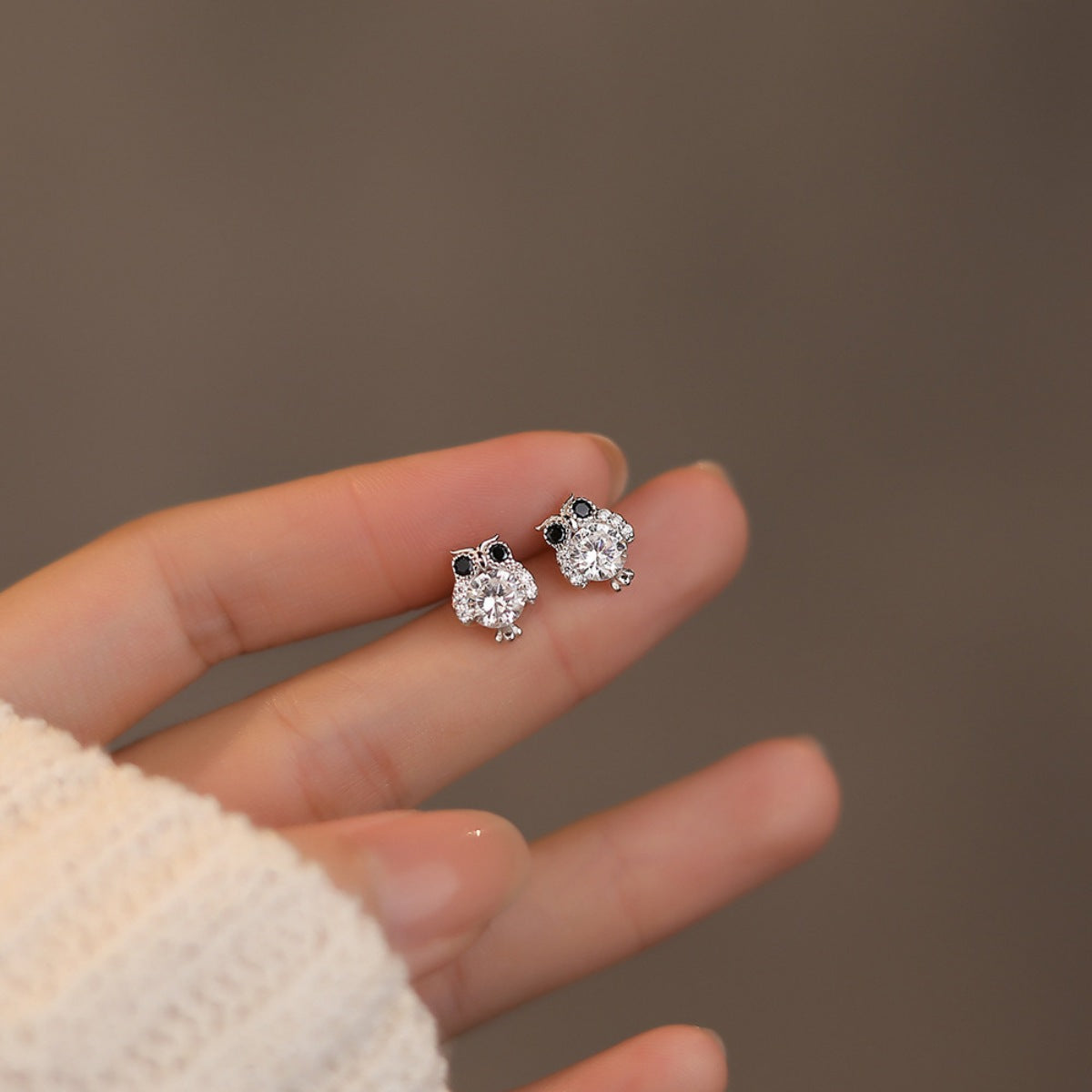 Owl Stud Earrings