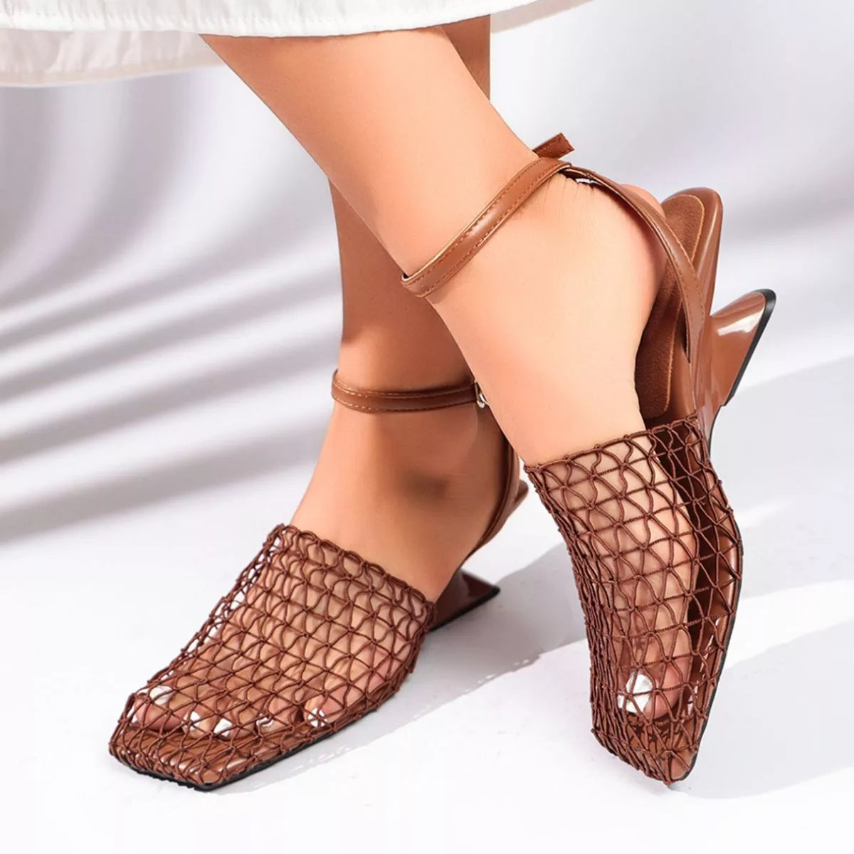 Ankle Strap Heeled Sandals