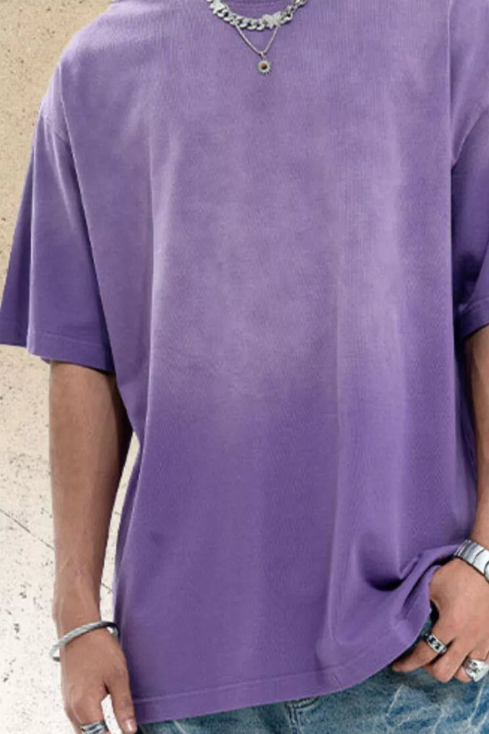 Men's Vintage Washed Oversized T-Shirt