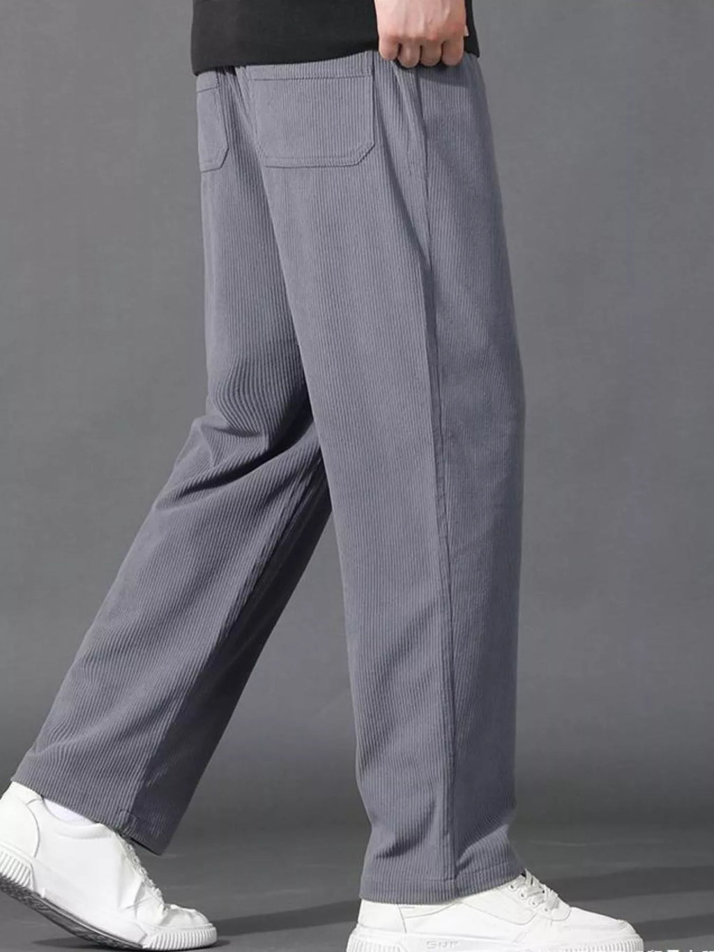 Men's Plus Size Drawstring Loose Fit Pants