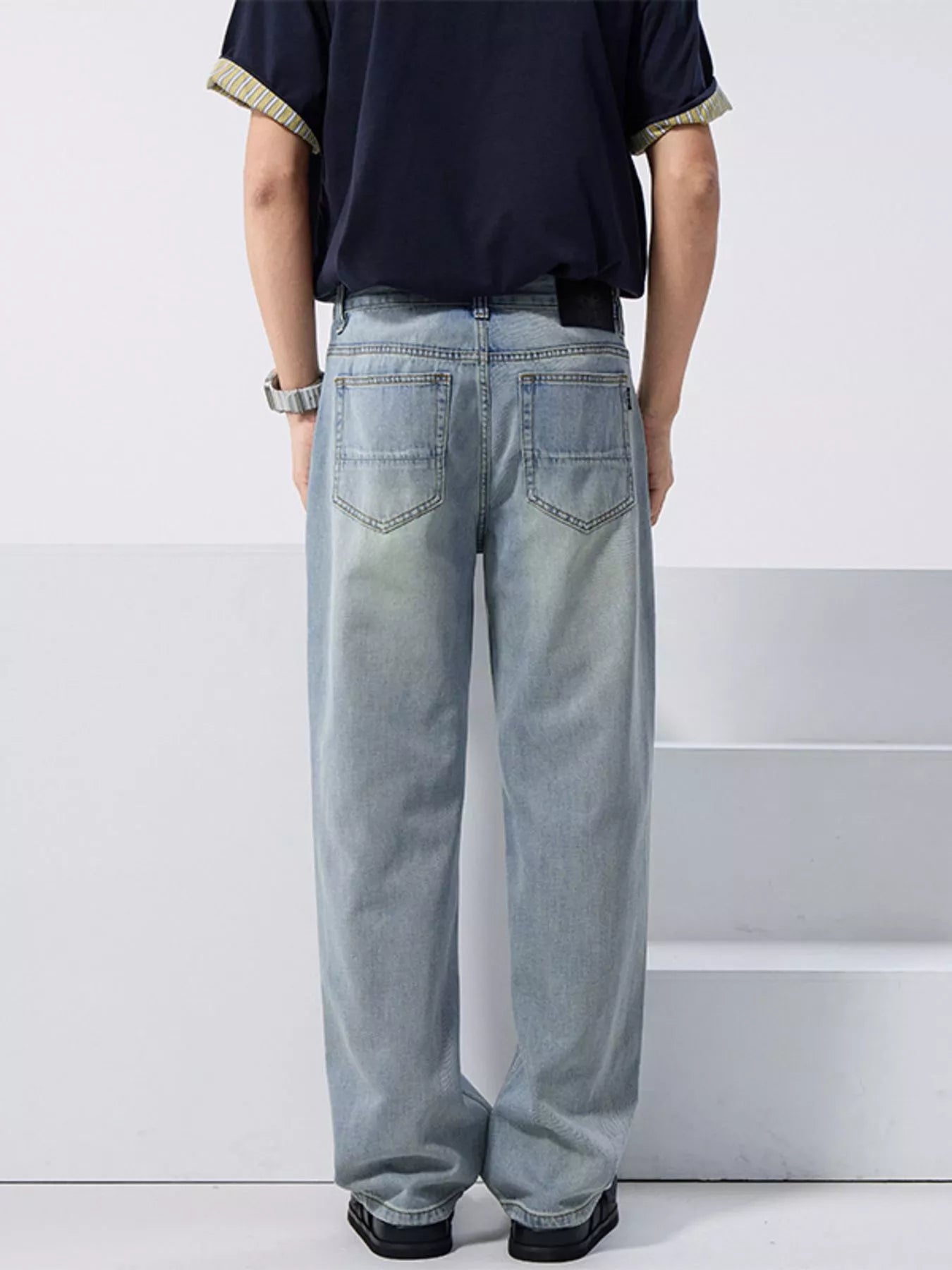 Men's Wash Relaxed Fit Jeans