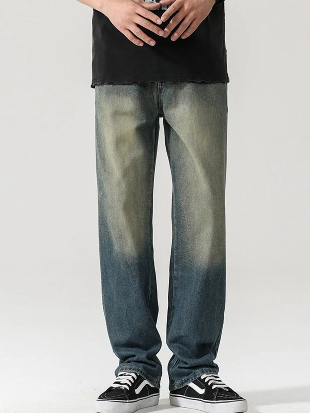 Men's Wide Leg Jeans