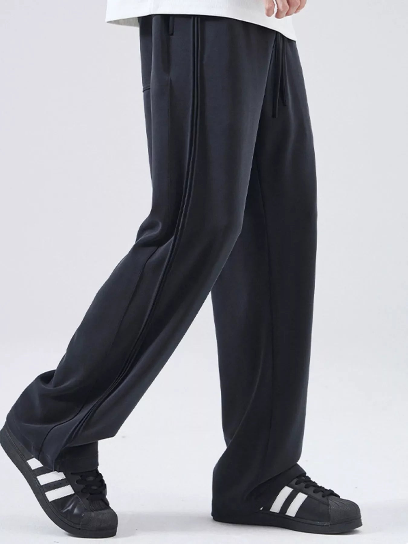 Men's Full Size Loose Fit Casual Pants Plus Size