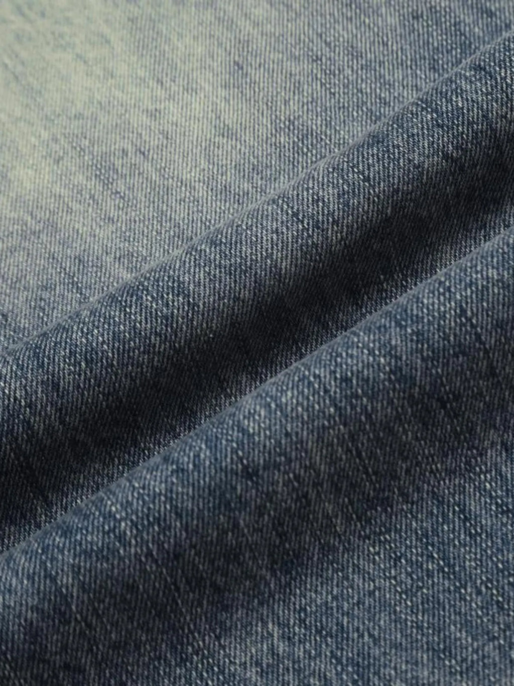 Men's Vintage Wash Distressed Jeans