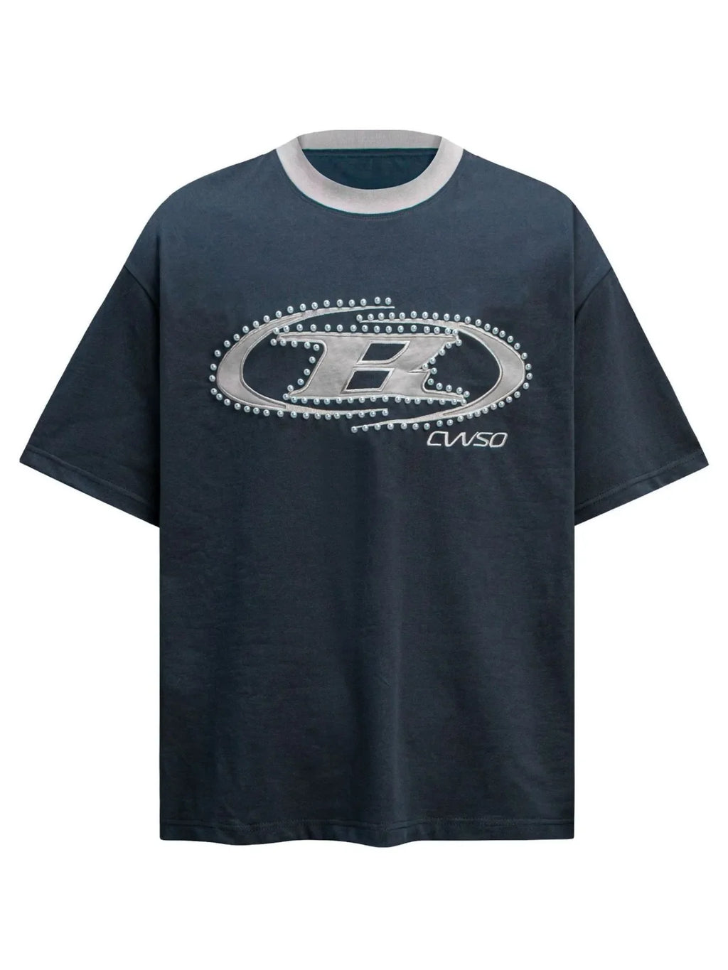 Men's Pearl Detail Short Sleeve T-Shirt