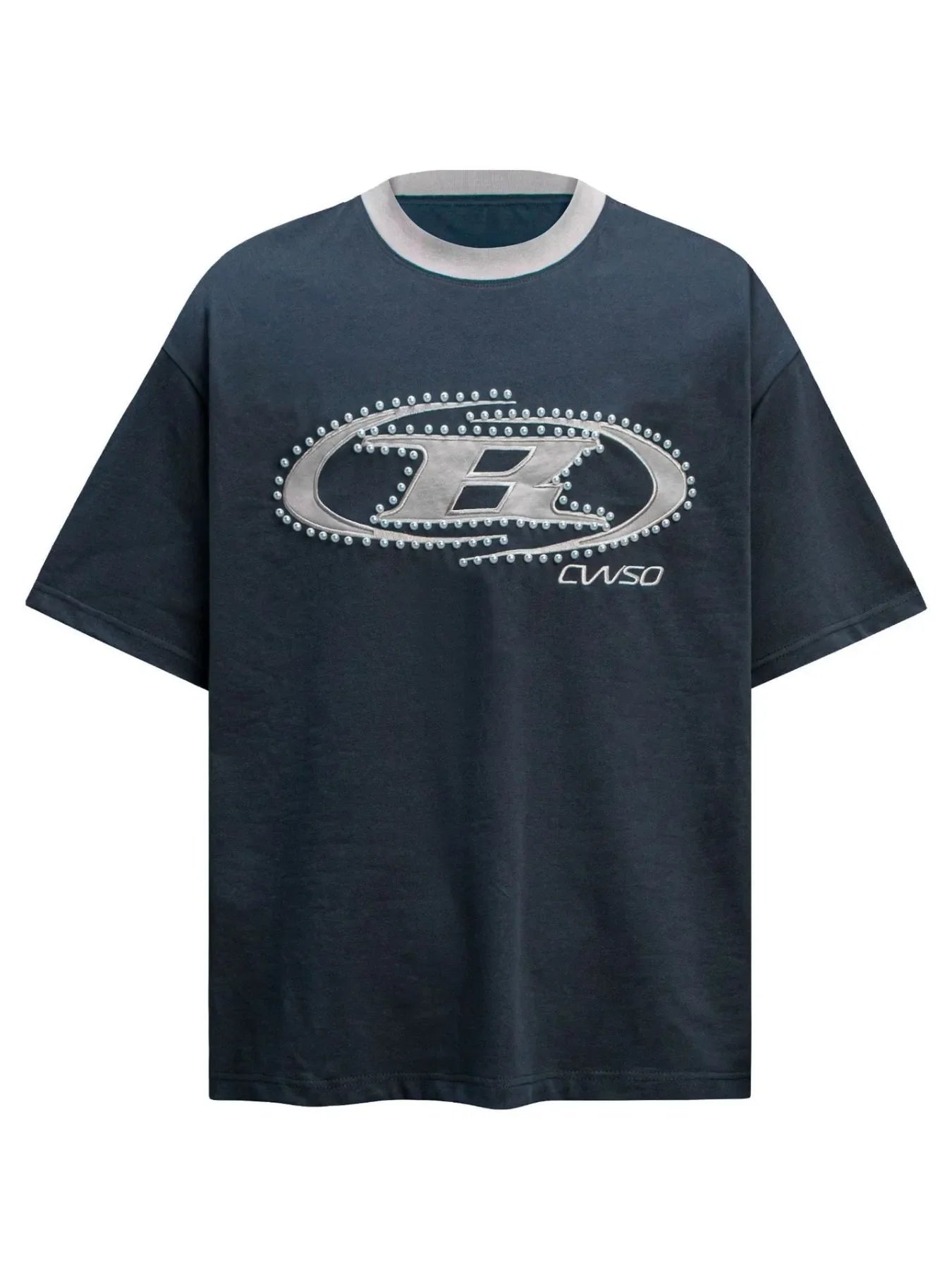 Men's Pearl Detail Short Sleeve T-Shirt
