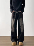 Men's Full Size Wide-Leg Jeans Plus Size