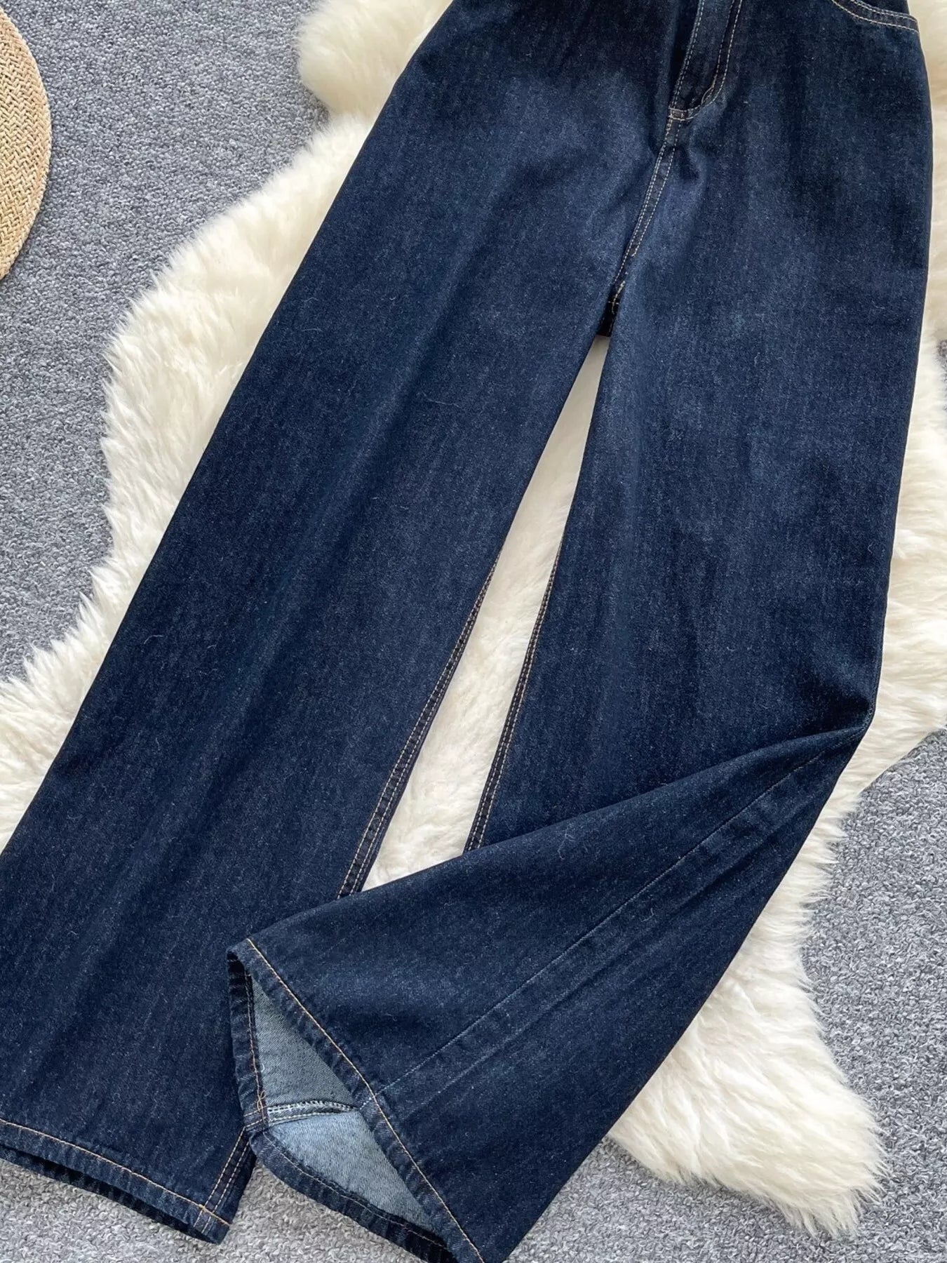 High Waist Wide Leg Jeans