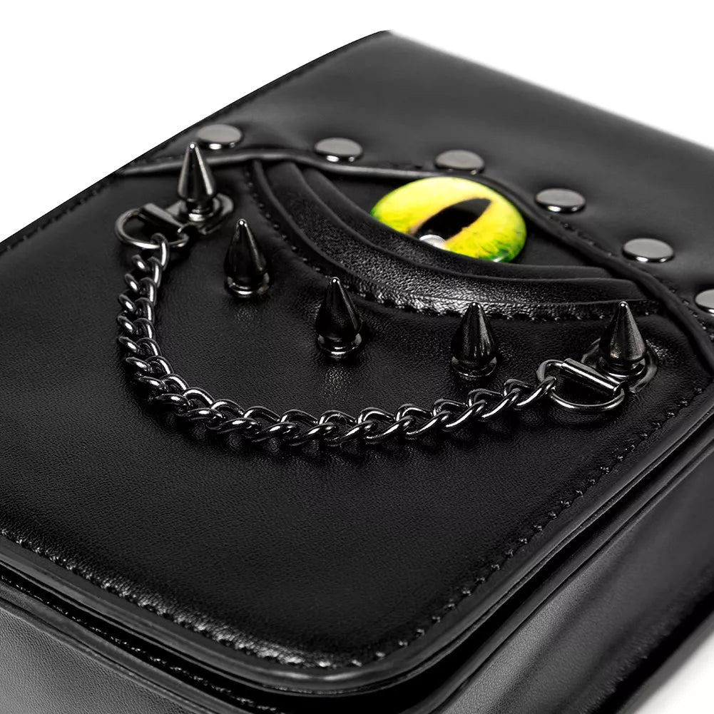 Steampunk Eye Decor Crossbody Bag