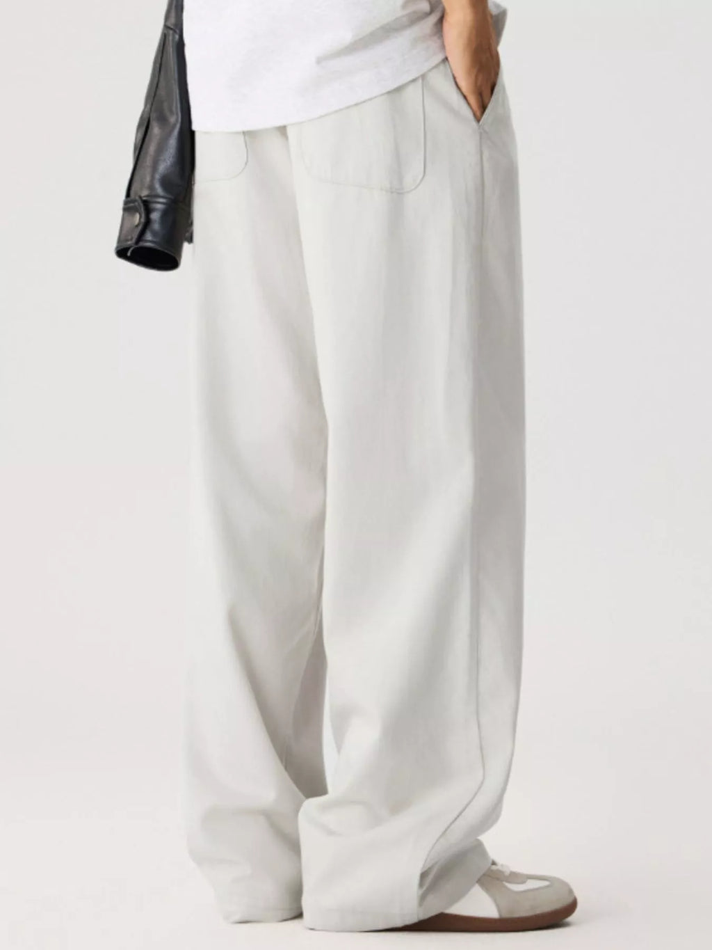 Men's Relaxed Fit Pants with Pockets