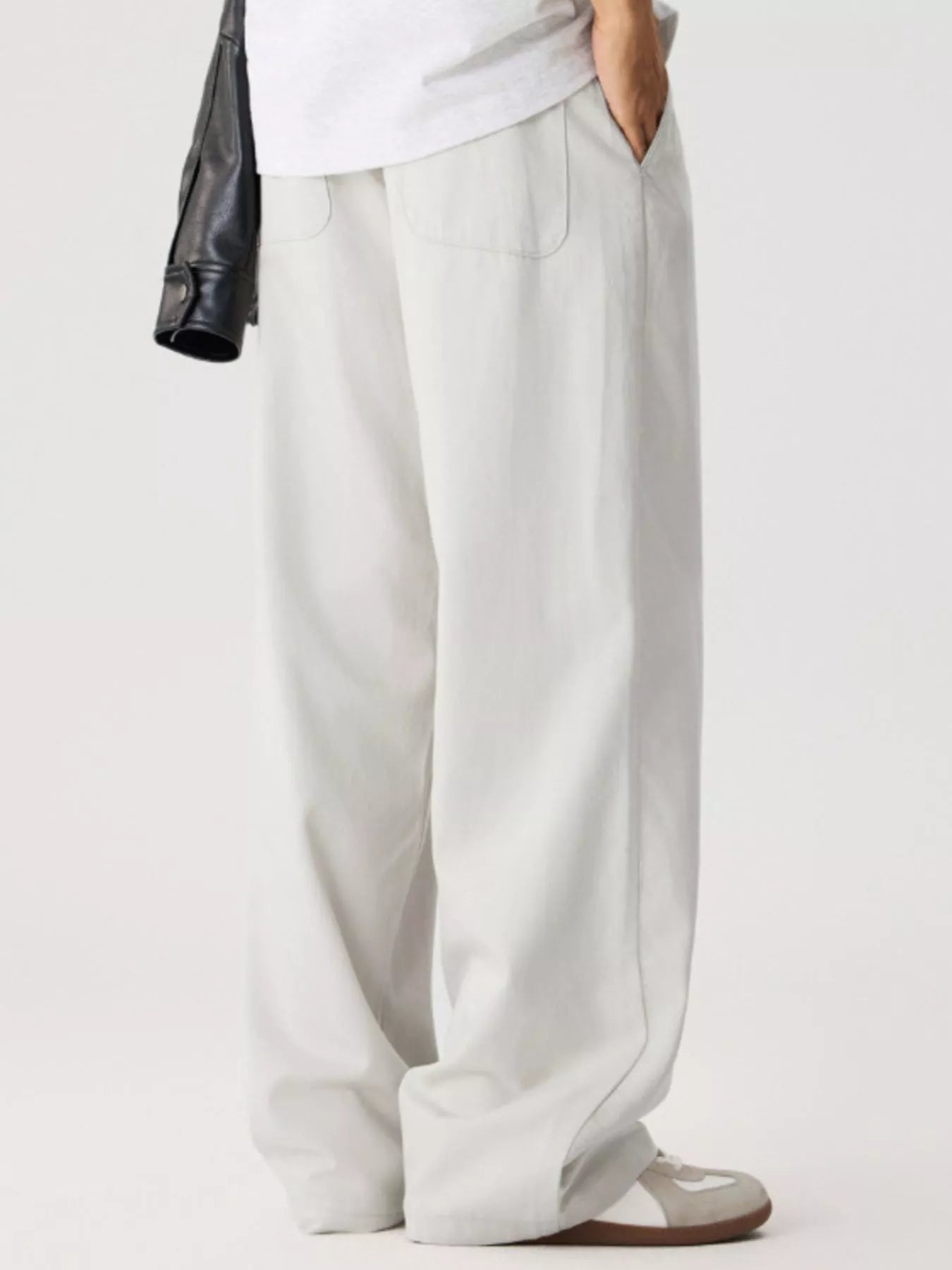 Men's Relaxed Fit Pants with Pockets