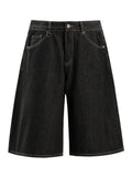 Men's Pocketed Loose Fit Denim Shorts