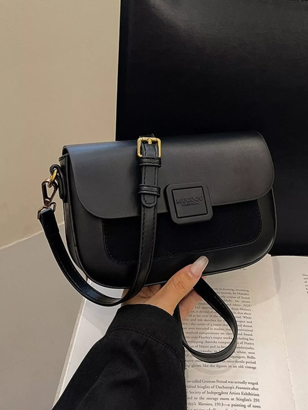 Flap Adjustable Strap Crossbody Bag