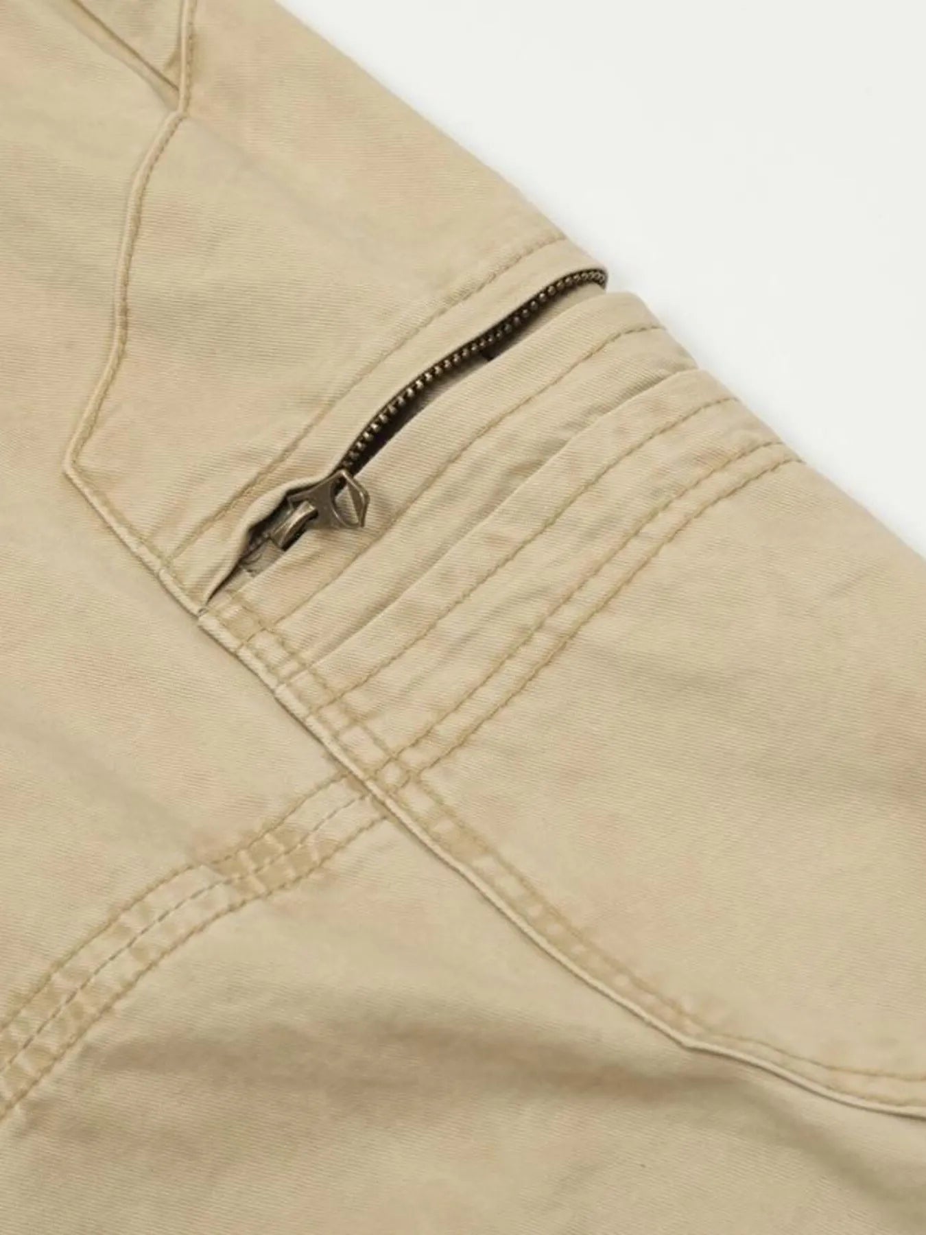 Men's Vintage Wide Leg Cargo Jeans