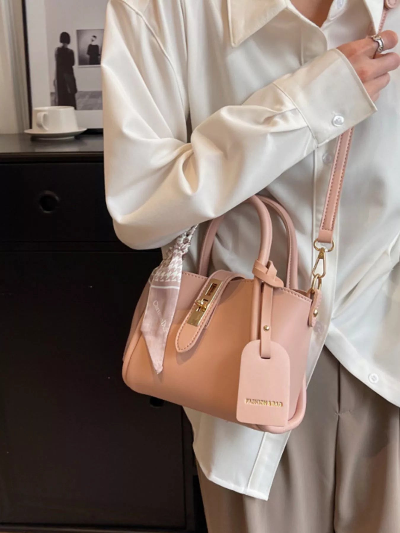 Top Handle Crossbody Bag