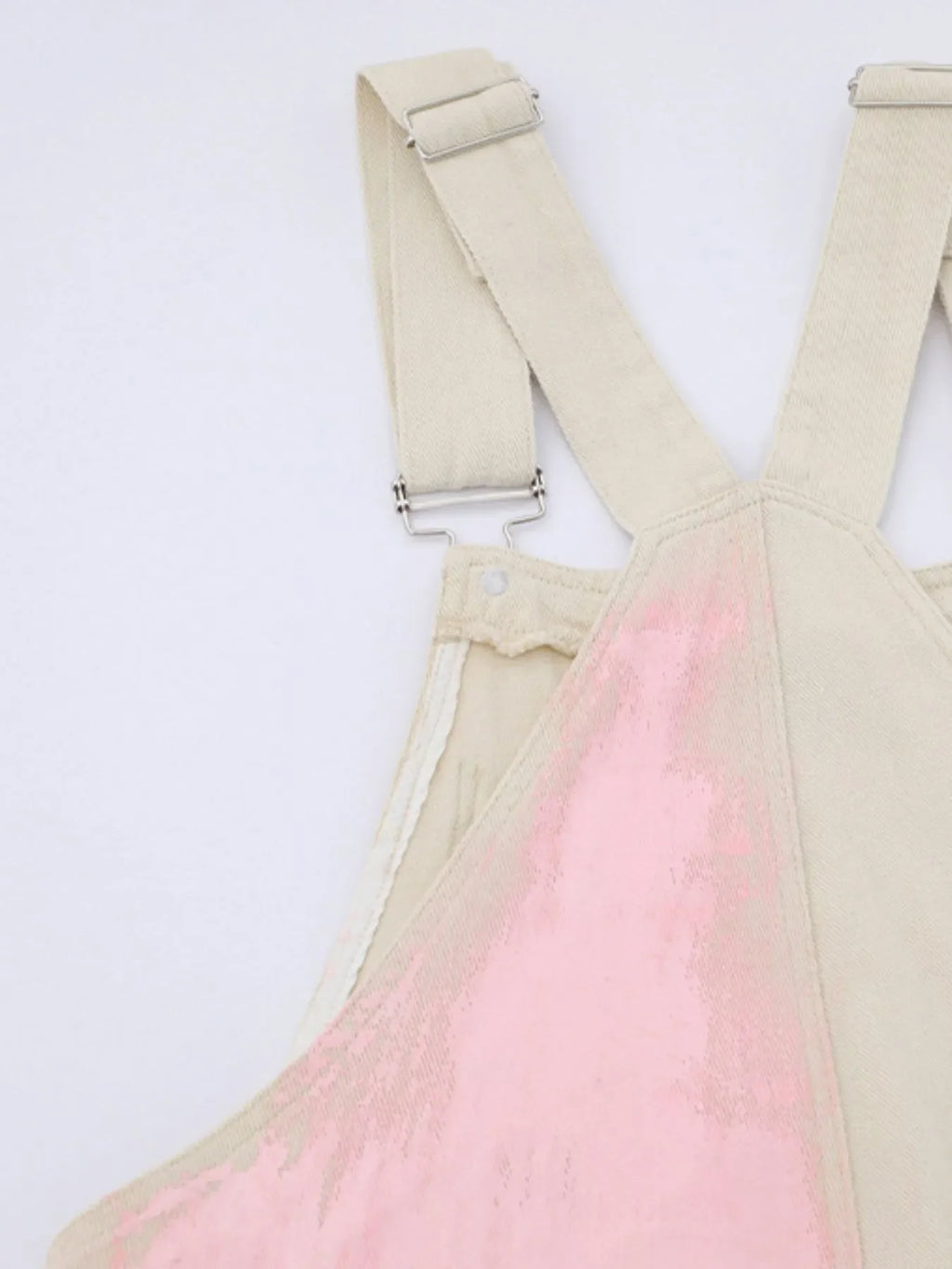 Colorful Wide Leg Overalls