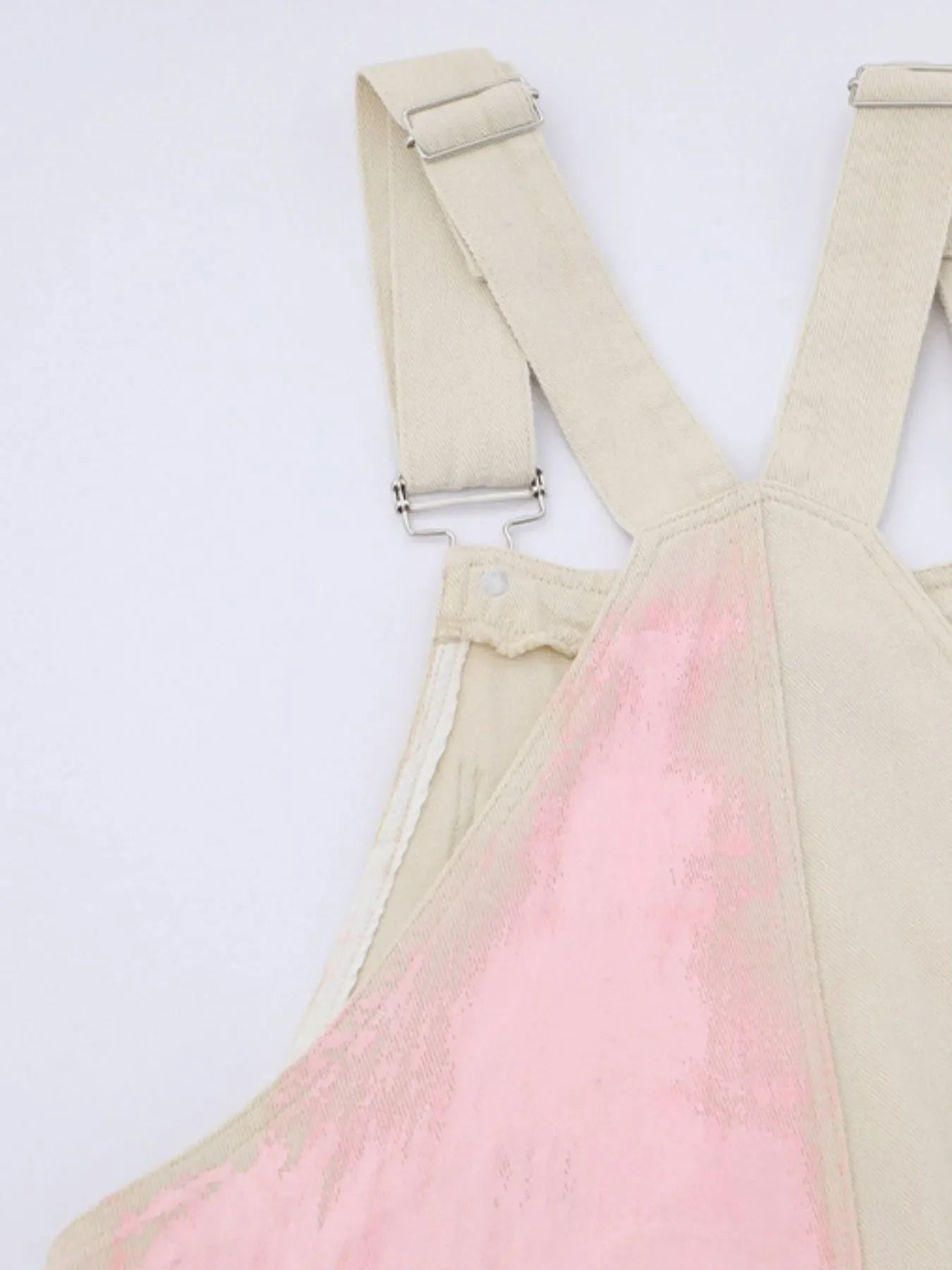 Colorful Wide Leg Overalls