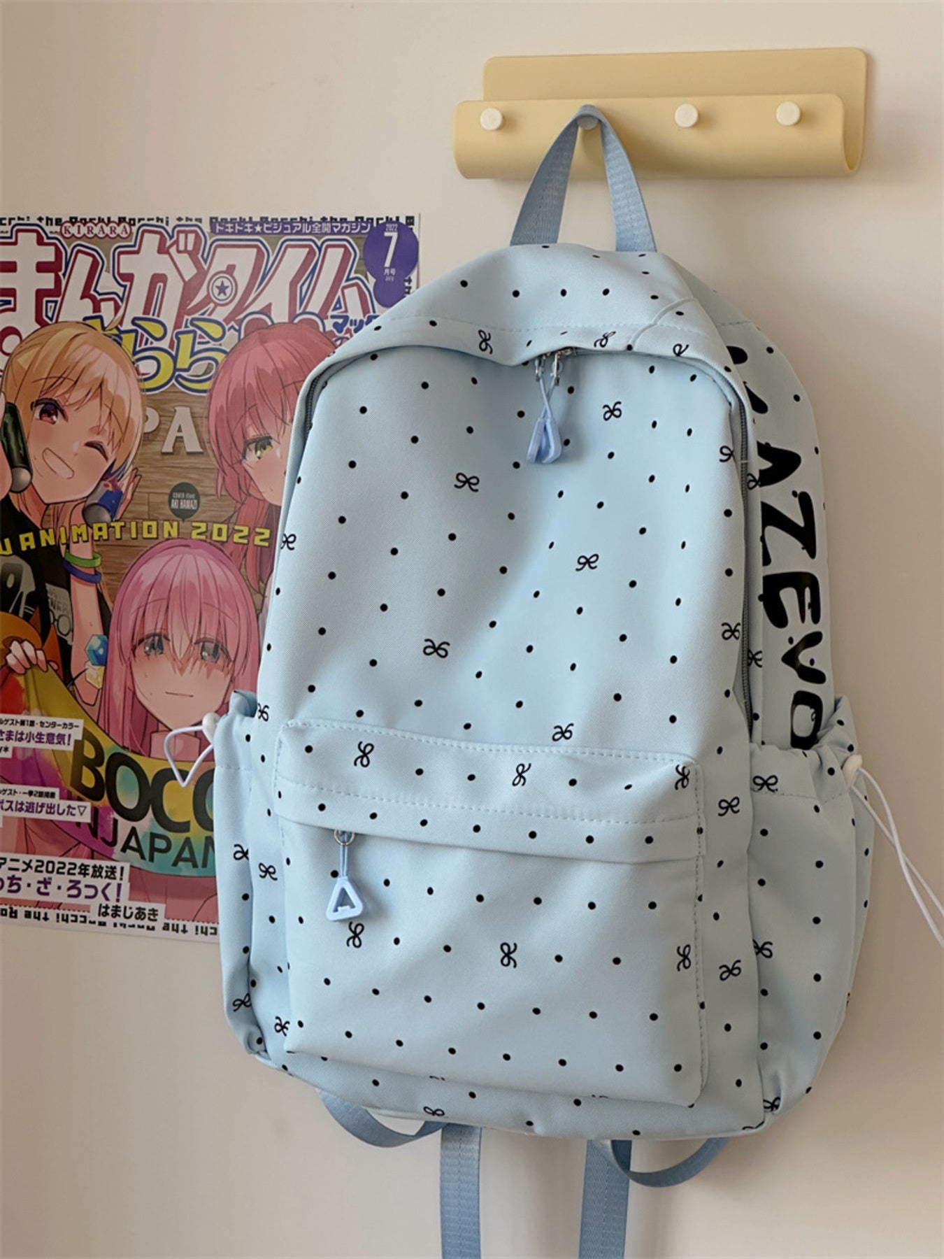 Polka Dot Bowknot Backpack Bag