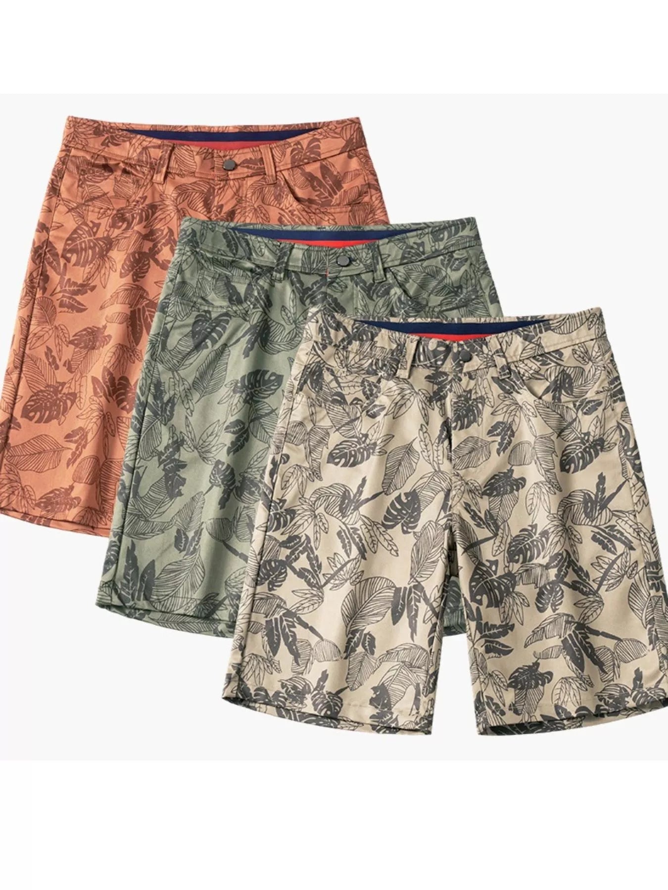 Men's Printed Loose Fit Shorts