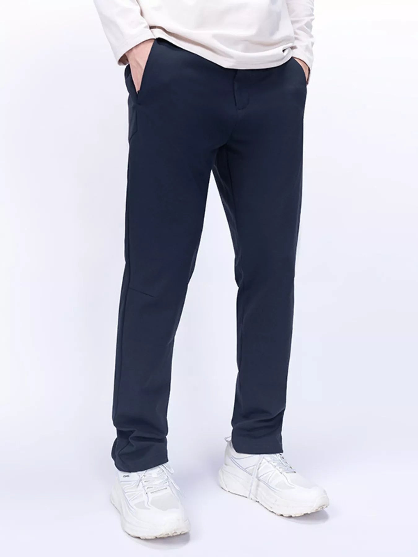 Men's Plus Size Slim-Fit Stretch Pants