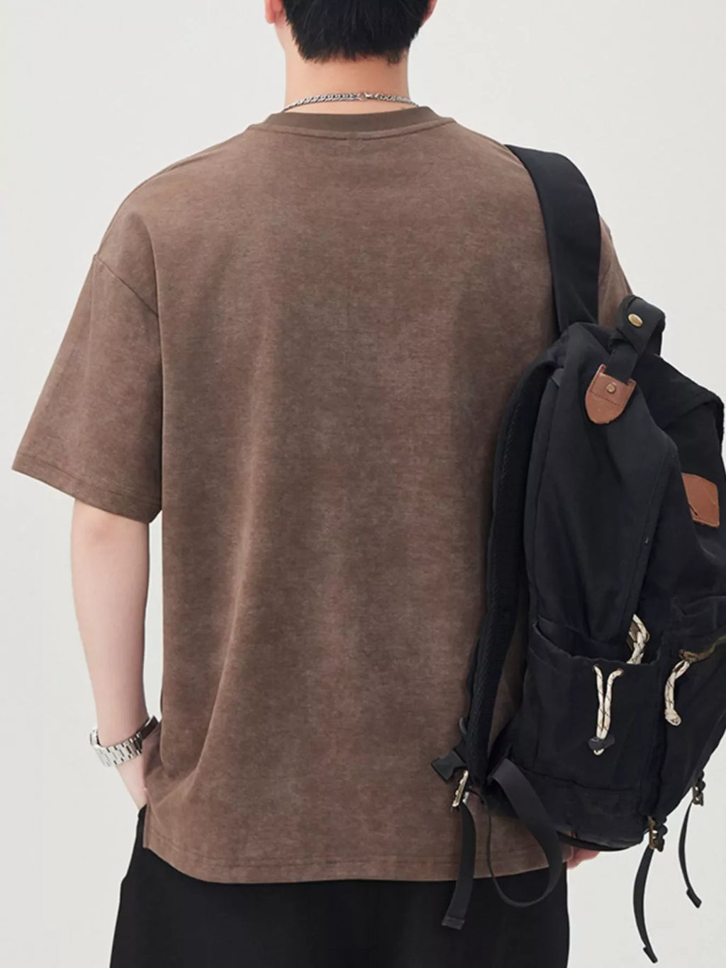 Men's Round Neck Short Sleeve T-Shirt