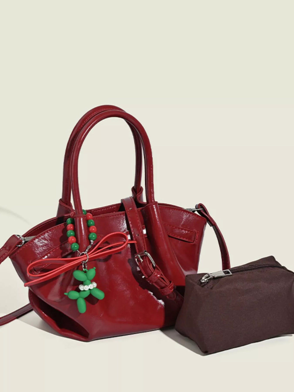 Top Handle Crossbody Bag