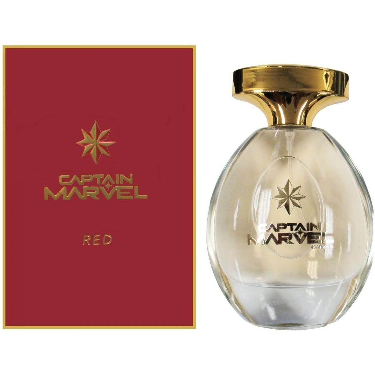 Captain Marvel Red by Marvel Perfume for Women EDP 3.4 oz