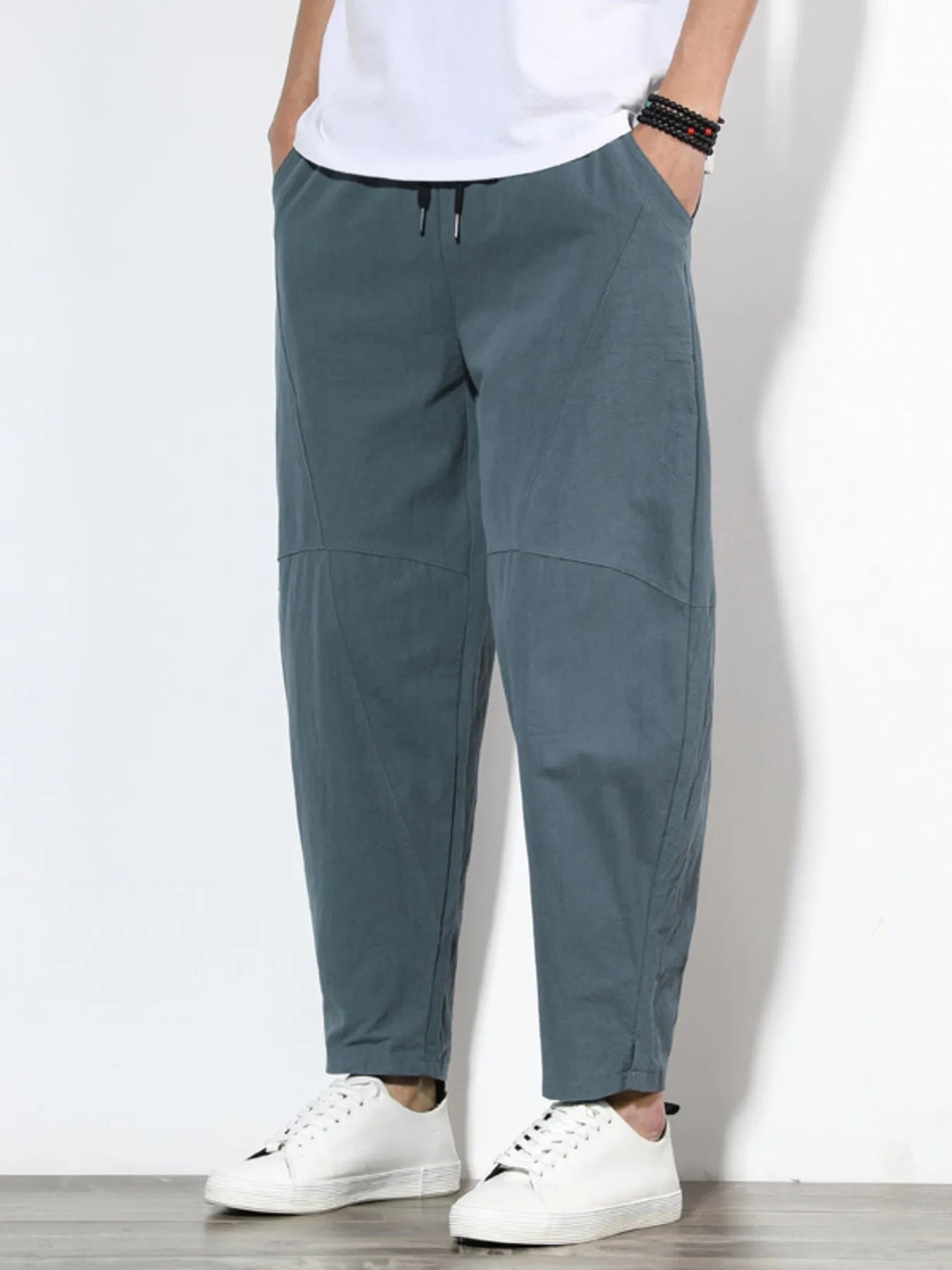 Men's Full Size Loose Fit Pants Plus Size