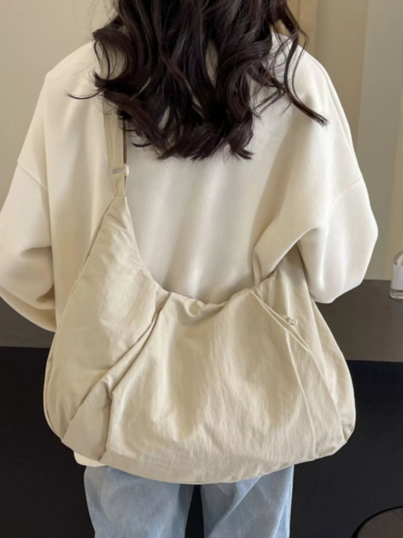 Casual Lightweight Nylon Crossbody Bag