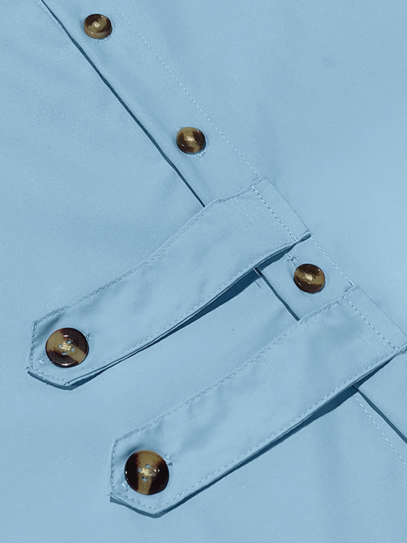 Men's Full Size Casual Button-Up Shirt Plus Size