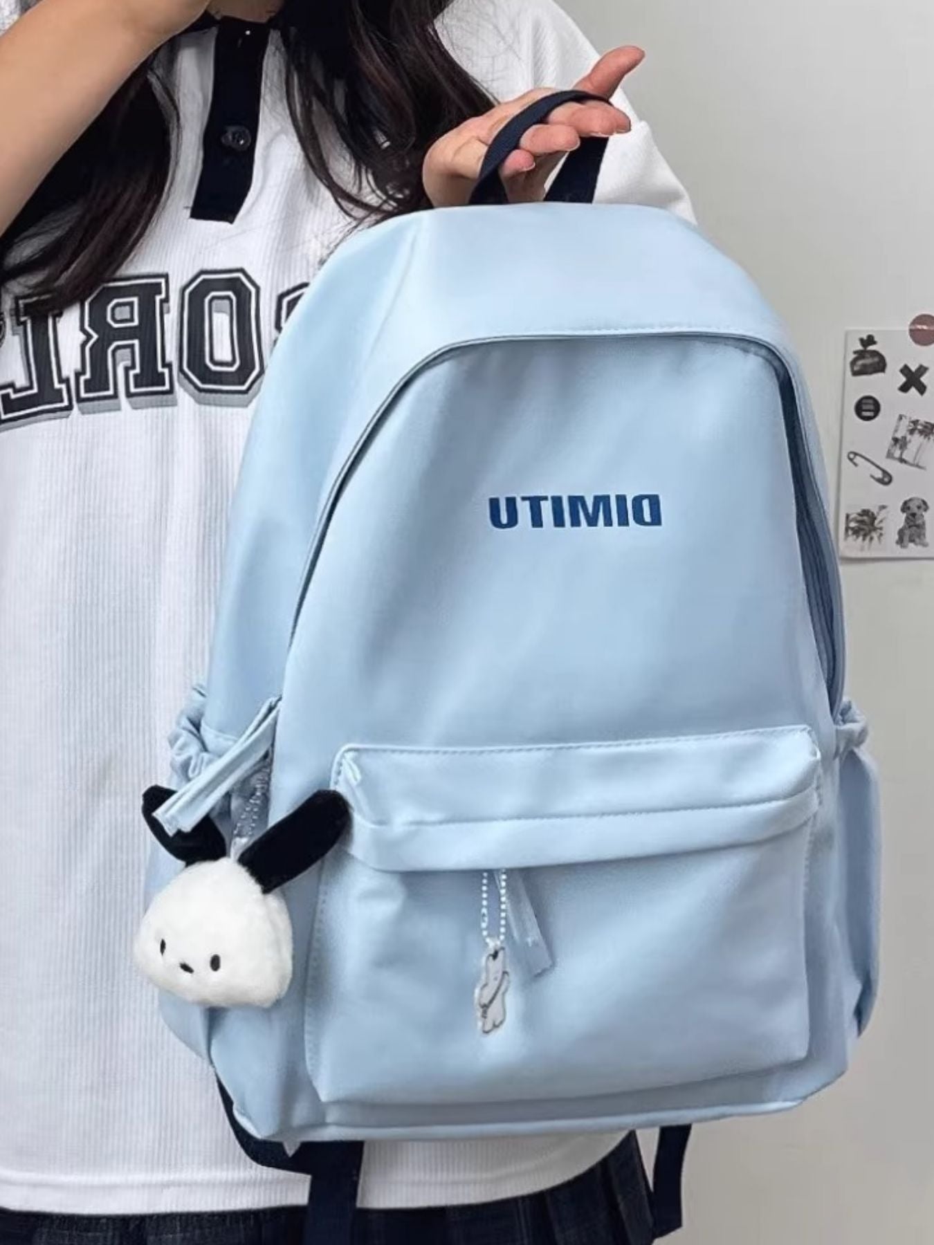 Lightweight Nylon Backpack Bag