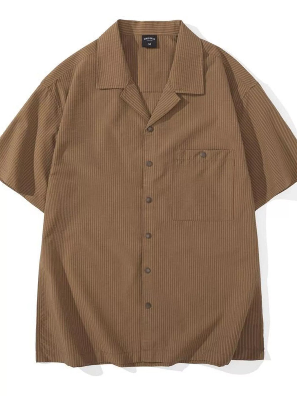 Men's Plus Size Casual Short Sleeve Shirt