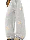 Men's Star Wide Leg Sweatpants