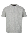 Men's Casual Button Detail Short Sleeve T-Shirt
