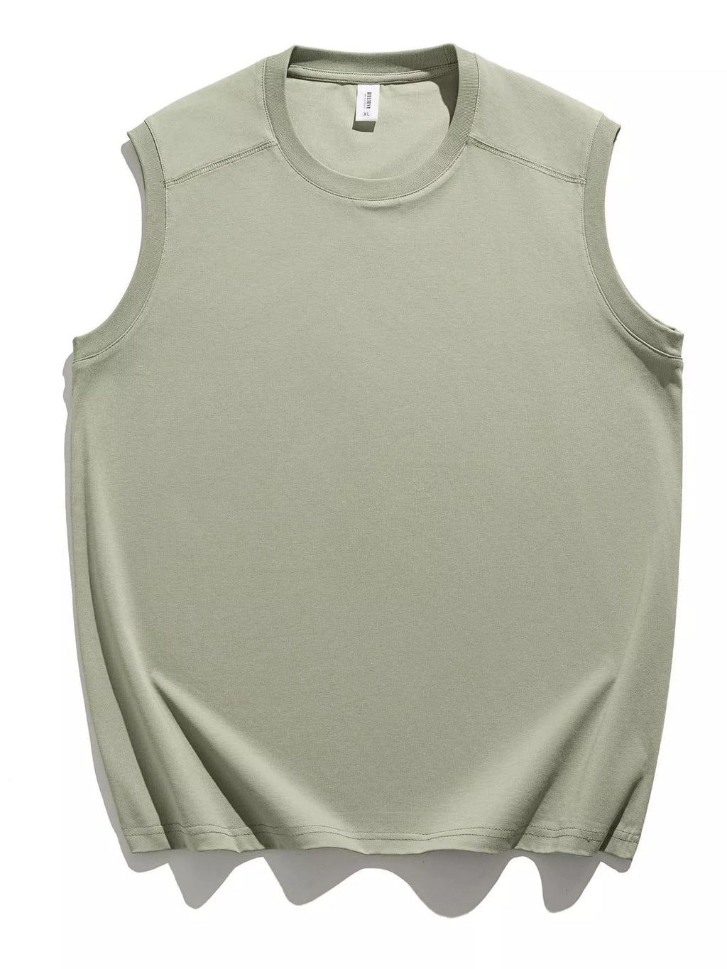 Men's Plus Size Round Neck Tank