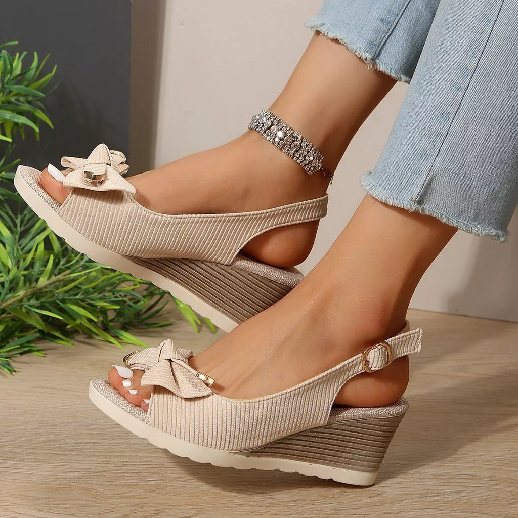 Open Toe Wedge Sandals