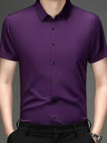 Men's Button Up Short Sleeve Shirt