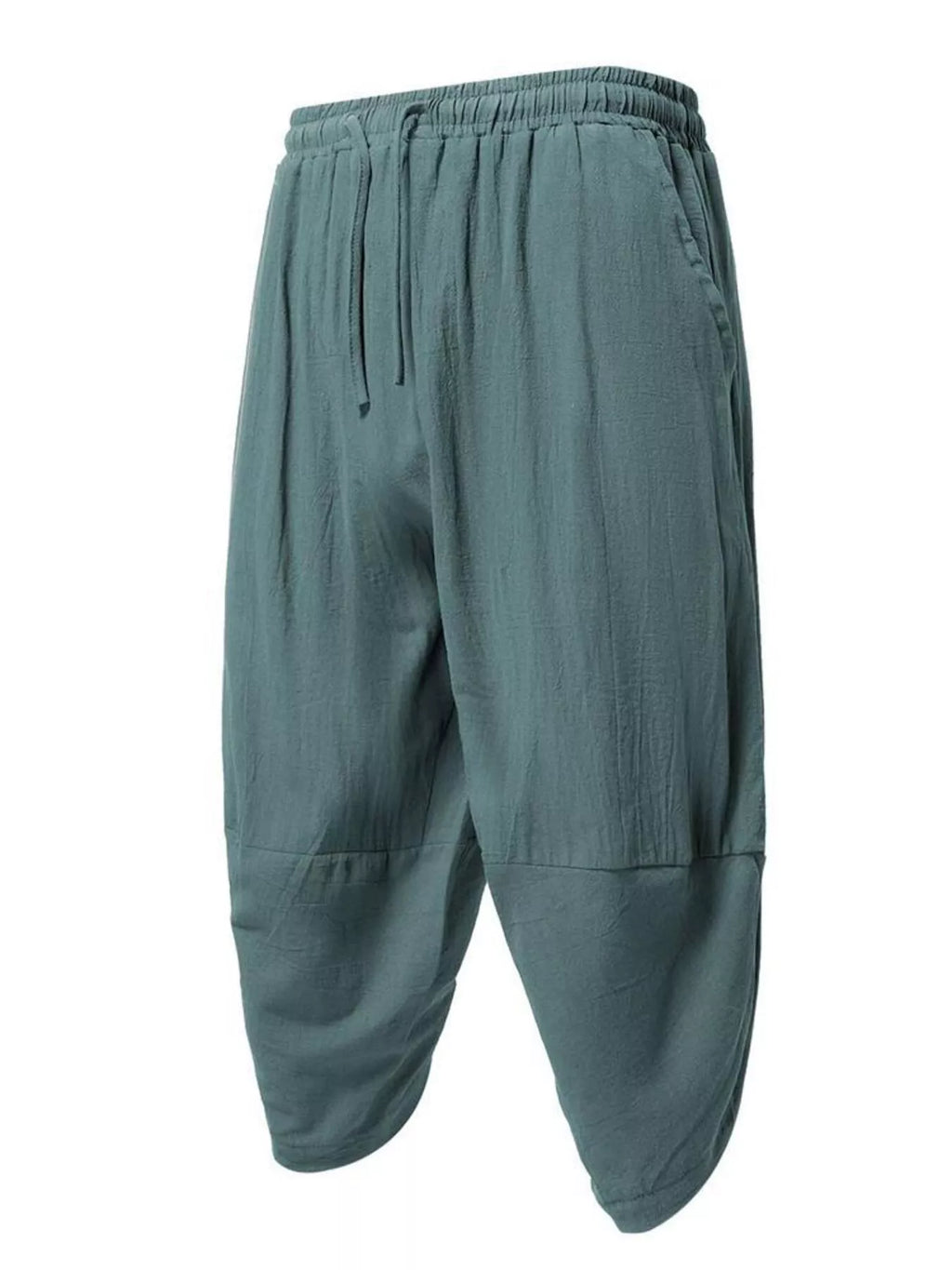 Men's Plus Size Loose Fit Cropped Pants
