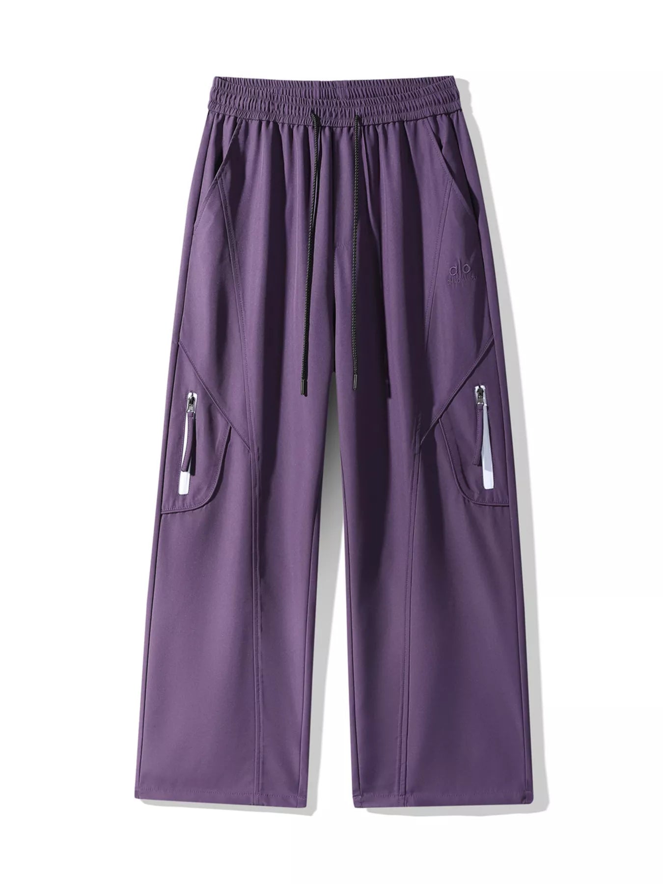 Men's Plus Size Loose Fit Cargo Pants with Zipper Pocket