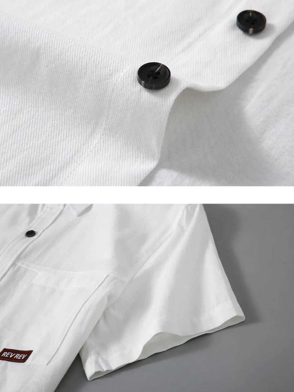 Men's Plus Size Button Up Short Sleeve Shirt