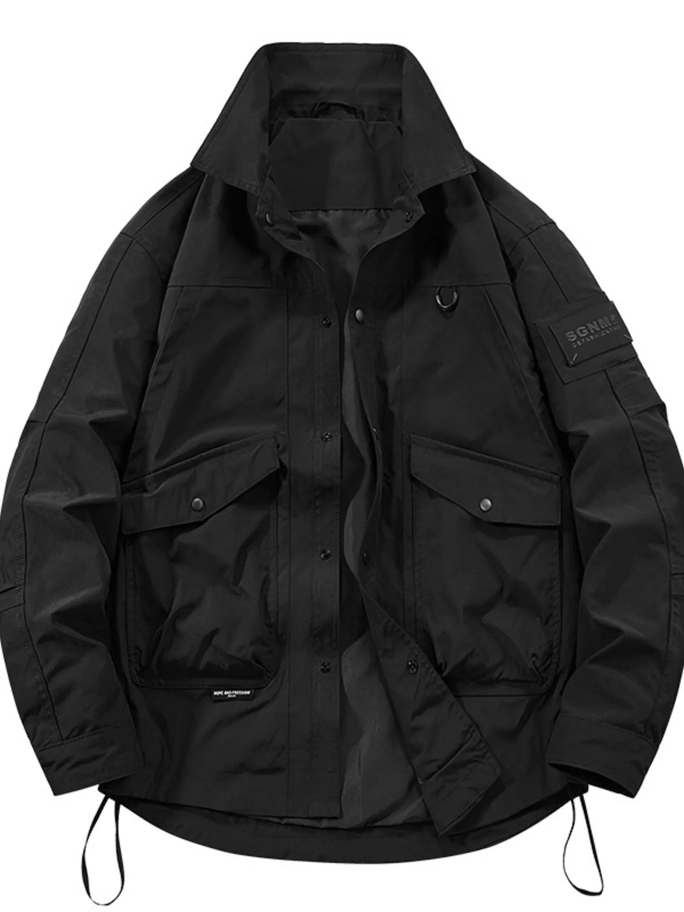 Men's Plus Size Urban Style Cargo Jacket
