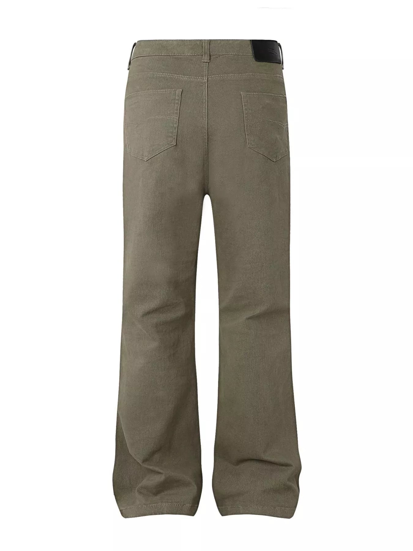 Men's High-Waisted Flare Leg Pants