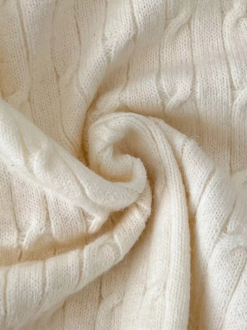 Texture Knit Button Down Cardigan