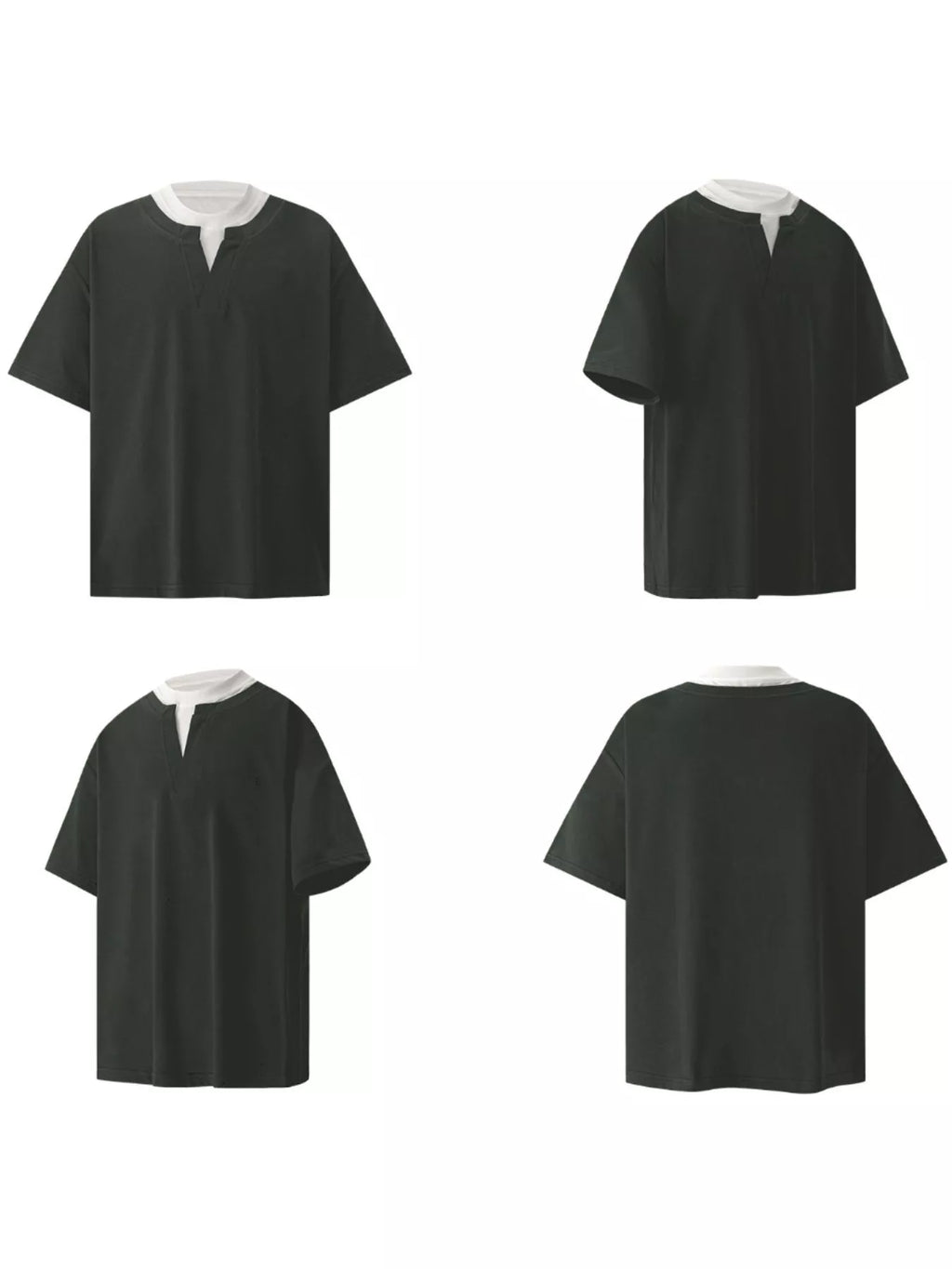 Men's Contrast Short Sleeve T-Shirt