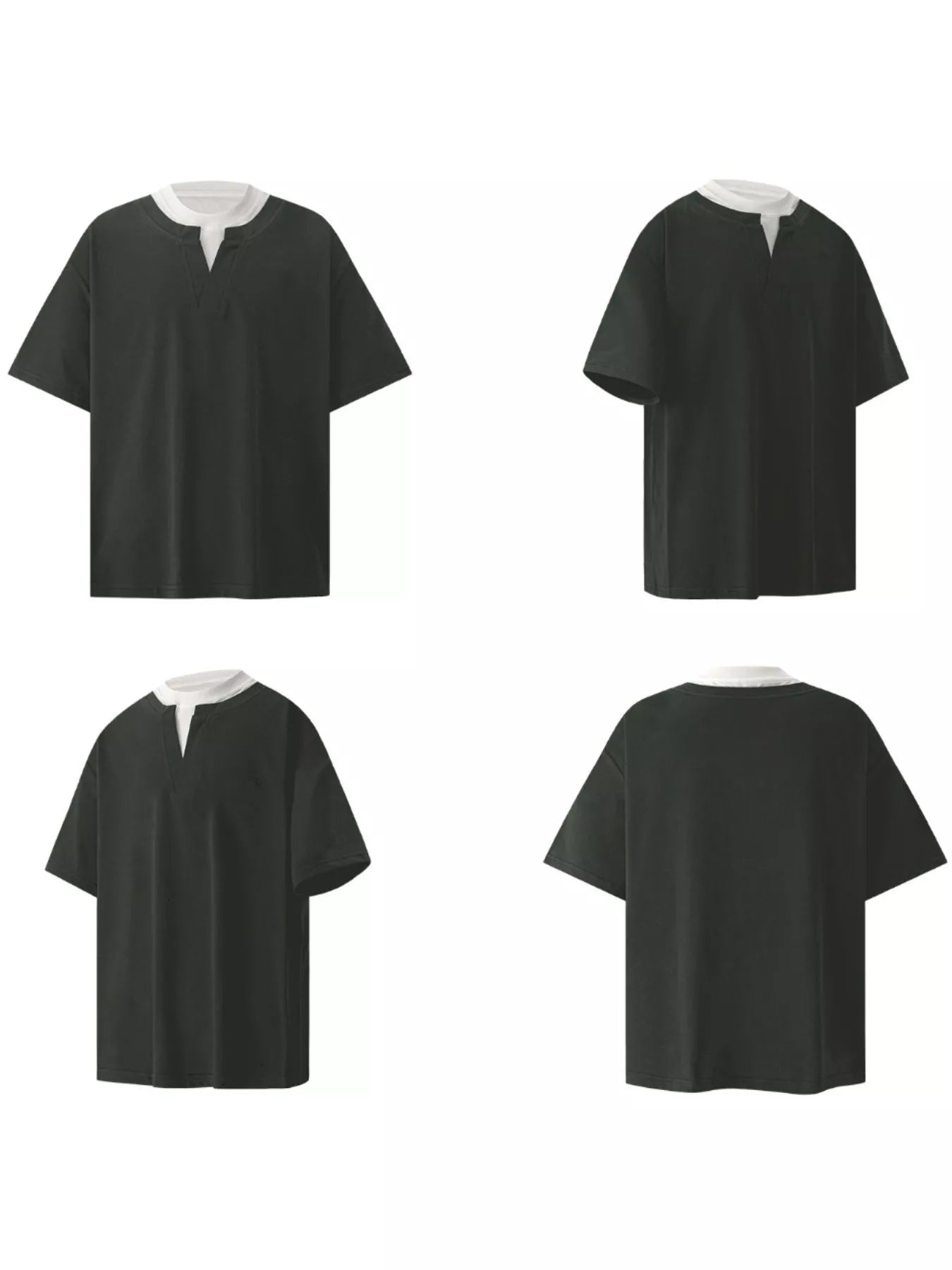Men's Contrast Short Sleeve T-Shirt