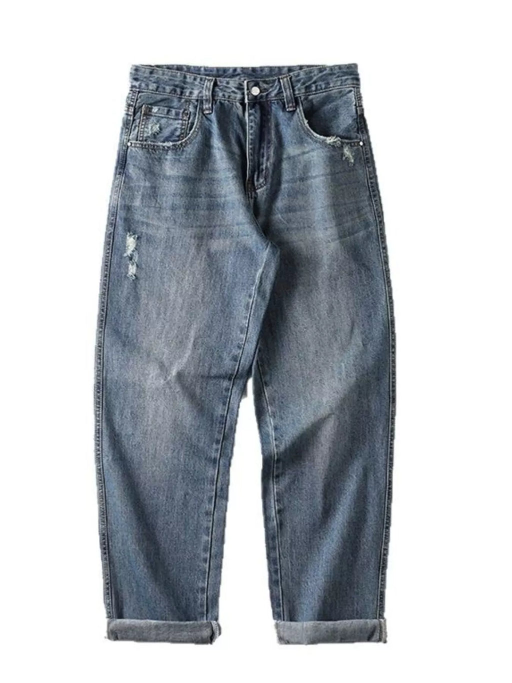 Men's Relaxed Fit Wash Jeans